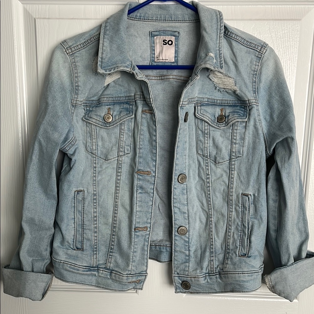 SO Light Blue Jean Jacket